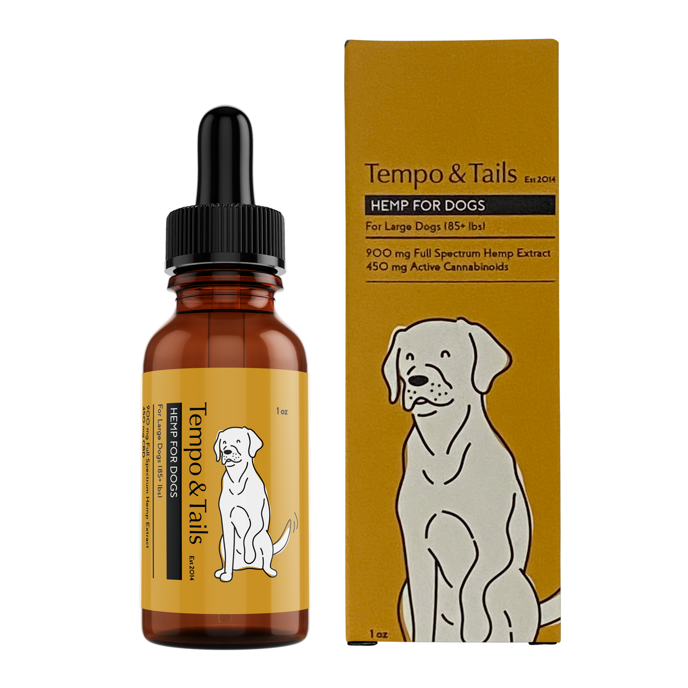 Natural Oil for Large Dogs